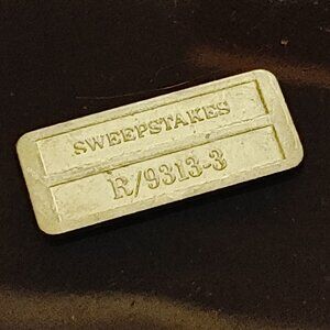 National Clearing House Sweepstakes Ingot Medal Token R/9313-3